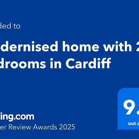 Modernised Home With 2 Bedrooms In Cardiff Esterno foto